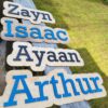 Wood Name Sign