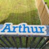 Wood Name Sign