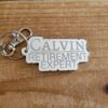 Mirror Acrylic Name Keychain